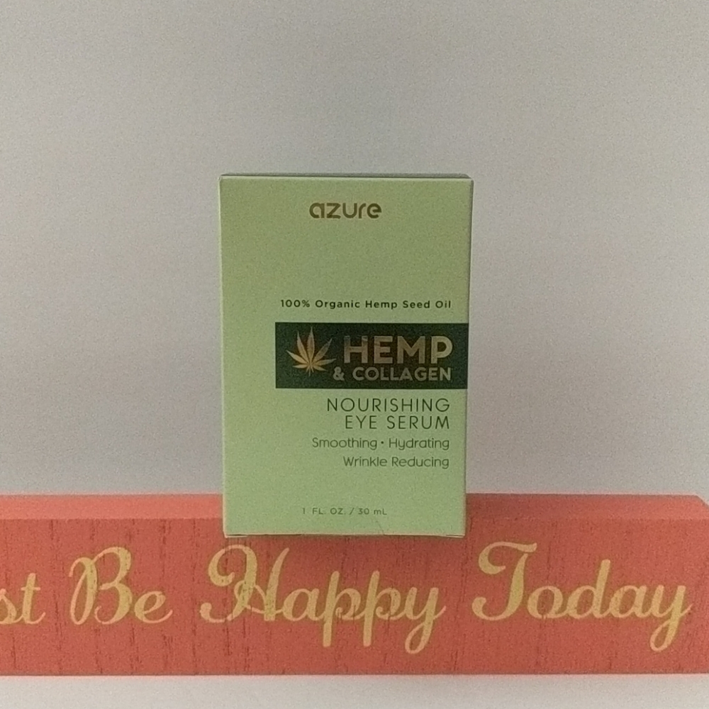 🌼 Azure Hemp & Collagen Eye Serum 100% Organic 🌼